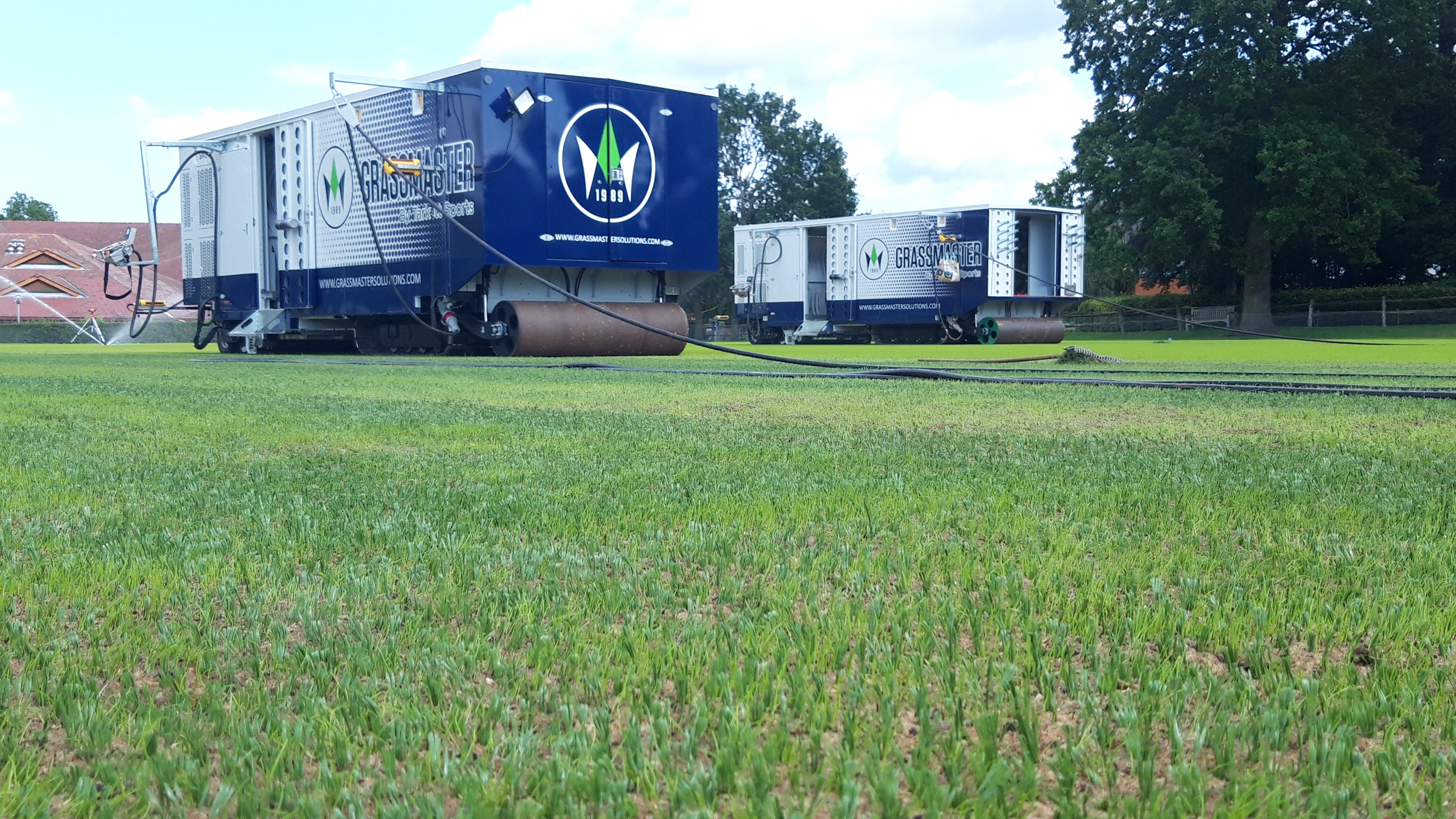 GrassMaster Installs First Pitch In UK Independent School Sector